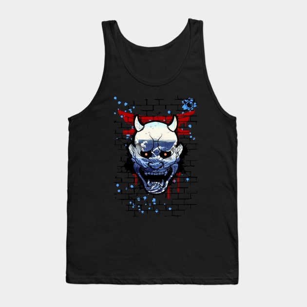 Demonio azul Tank Top by elcreador888